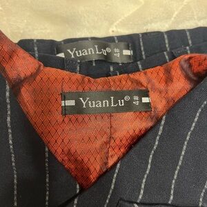 EUC Boys 4T pinstripe vest and pants